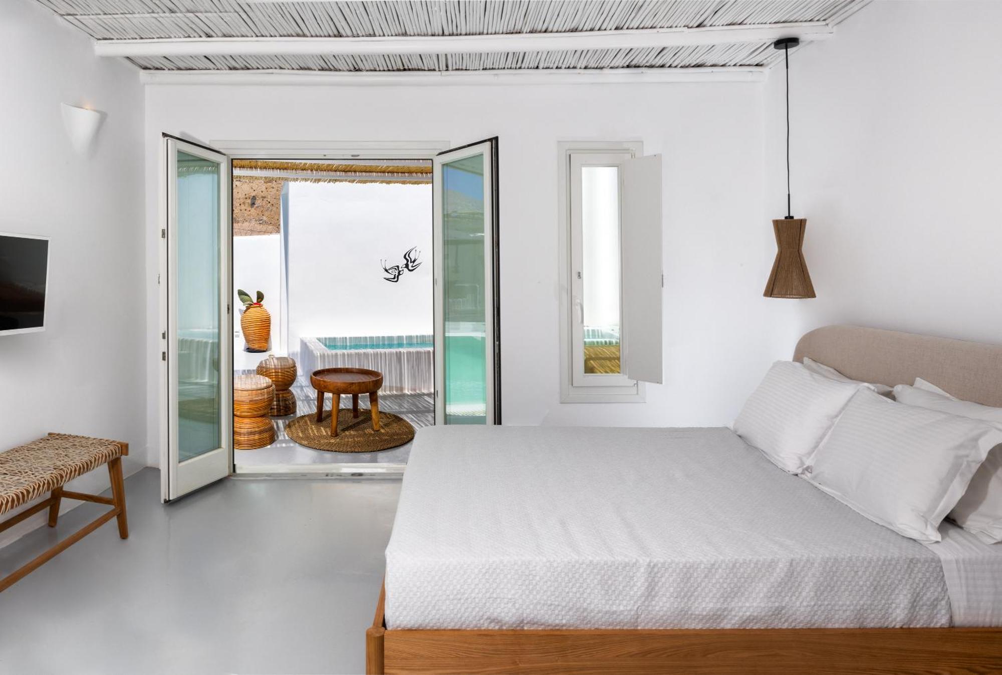 Frati Villas Beachfront Perivolos  Dış mekan fotoğraf