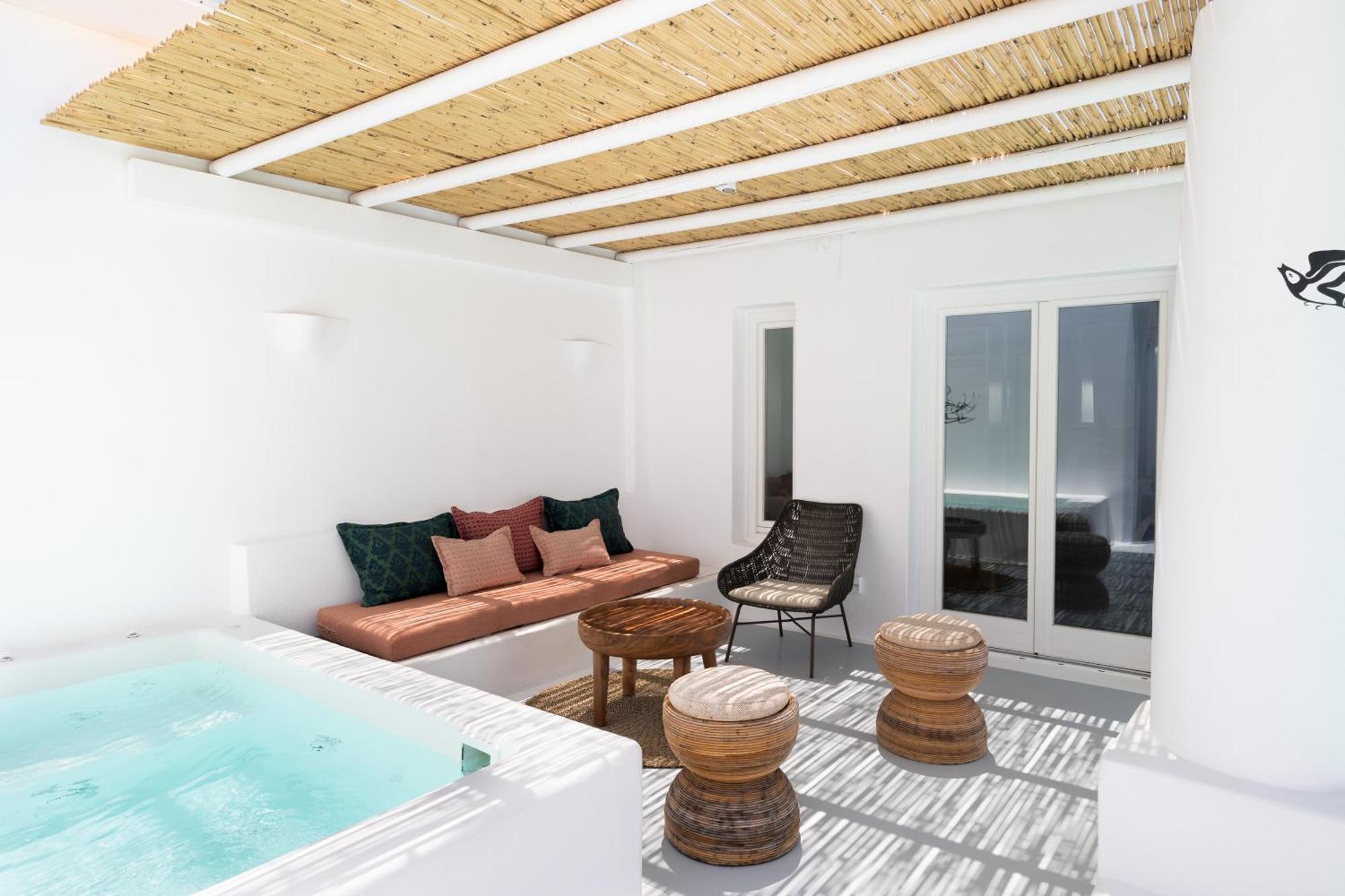 Frati Villas Beachfront Perivolos  Dış mekan fotoğraf