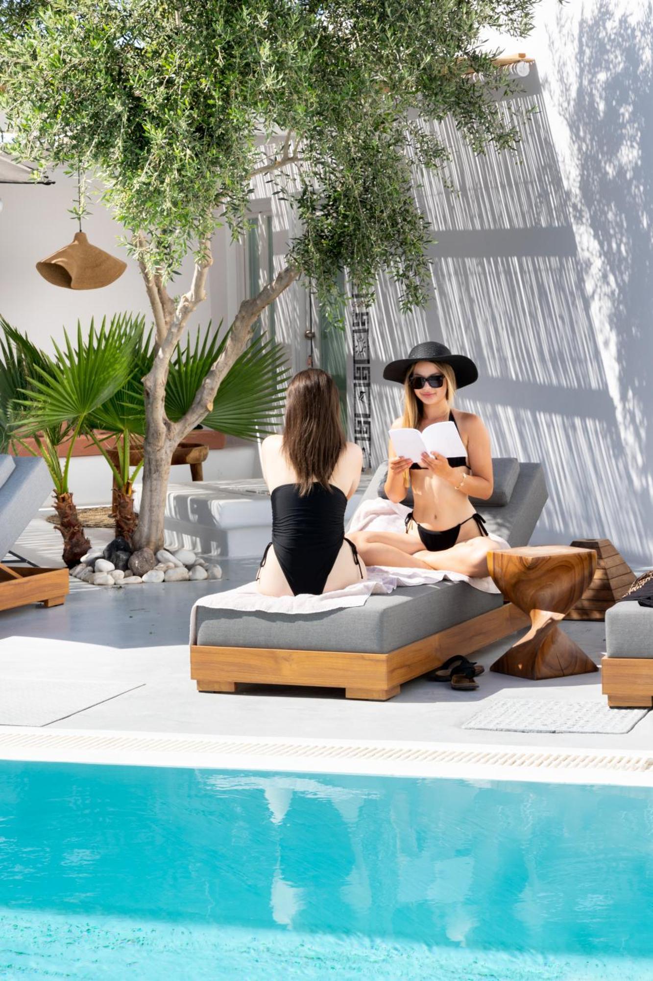 Frati Villas Beachfront Perivolos  Dış mekan fotoğraf