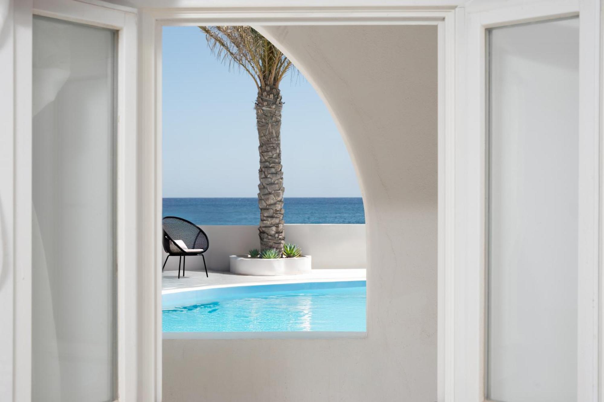 Frati Villas Beachfront Perivolos  Dış mekan fotoğraf